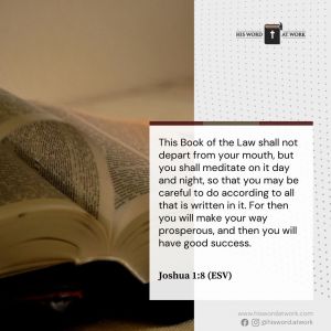 Joshua 1:8
