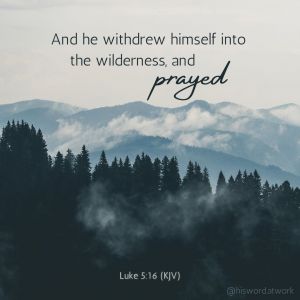 Luke 5:16 KJV