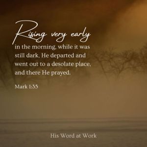 Mark 1:35 ESV