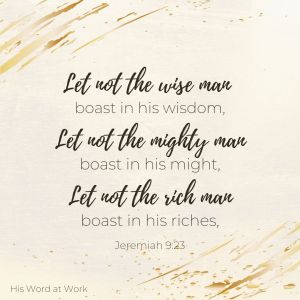 Jeremiah 9:23