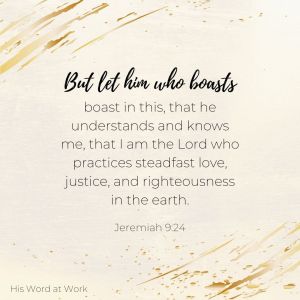 Jeremiah 9:24 ESV